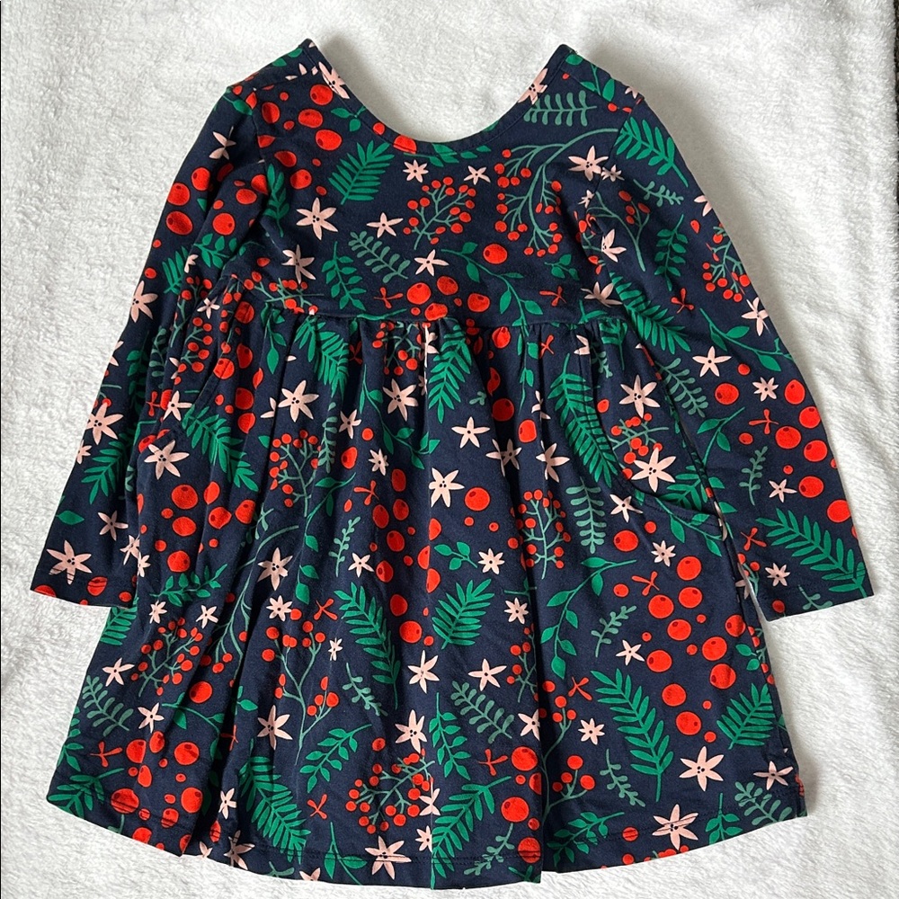 Hanna Andersson Navy Holiday Dress